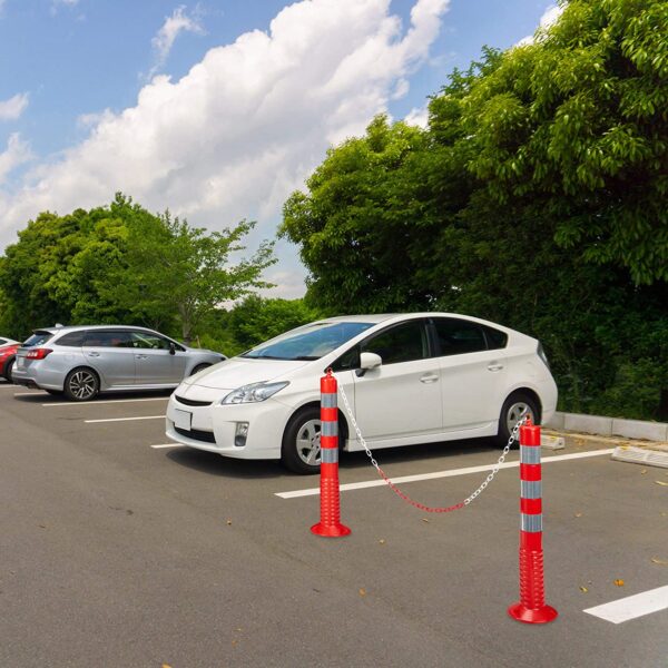 barrera o poste para señalizar aparcamientos